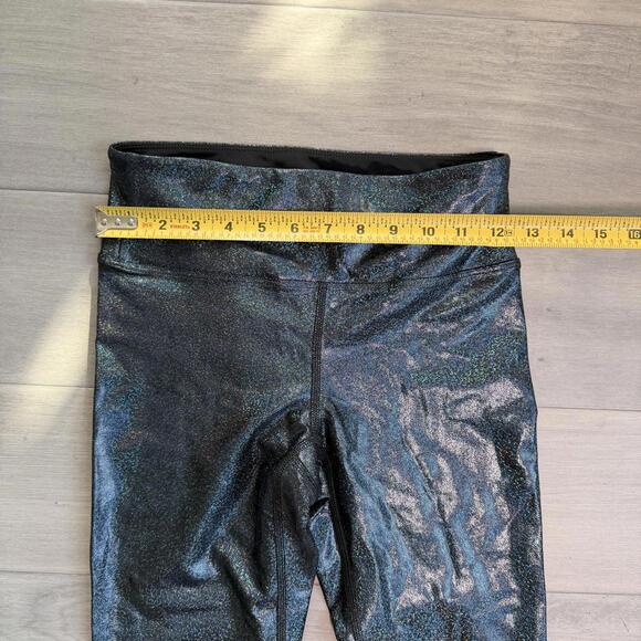 Heroine Sport Women's Black Holographic Activewear Leggings Size M - Picture 7 of 8